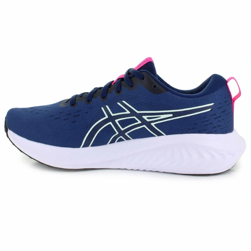 NWT Women’s ASICS Gel-Excite 10 Sneakers Navy + Hot Pink - Picture 5 of 10
